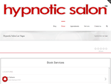 Tablet Screenshot of hypnoticsalon.com